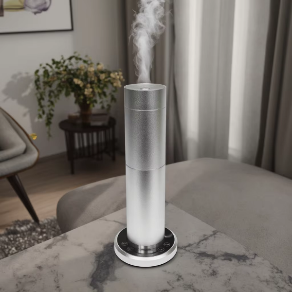 تصویر  HZ-1203 Luxury Professional Metal Aroma Diffuser Machine with Touch Control and Household Use